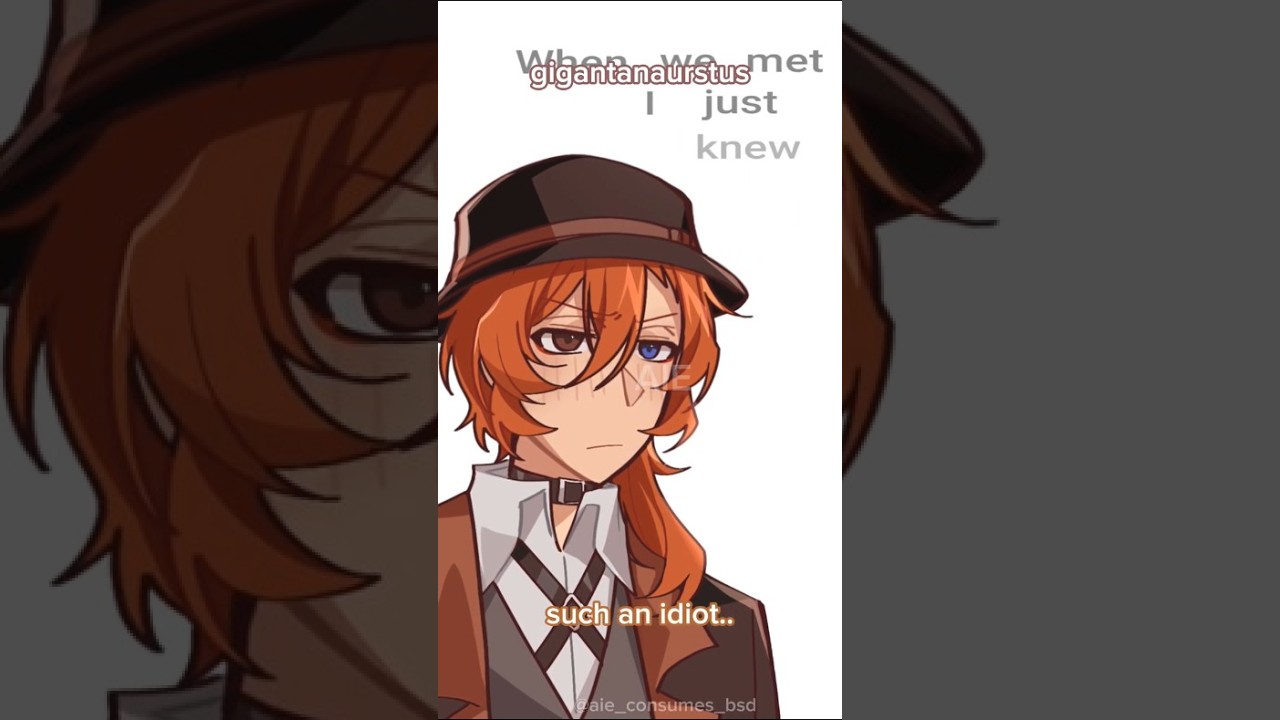 this orange is ginormous || BSD soukoku animation