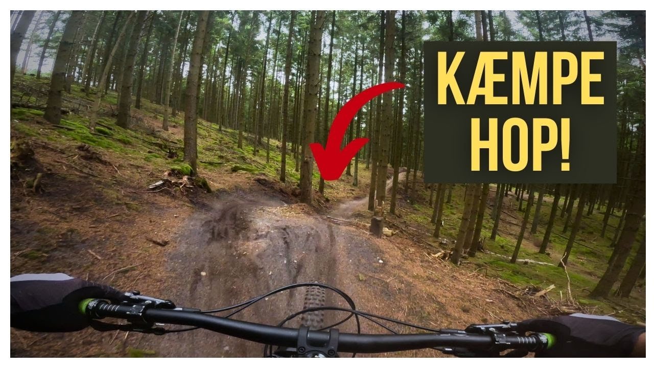 Kæberasleren har fået et KÆMPE hop! | MTB Nordskoven Silkeborg [4K]