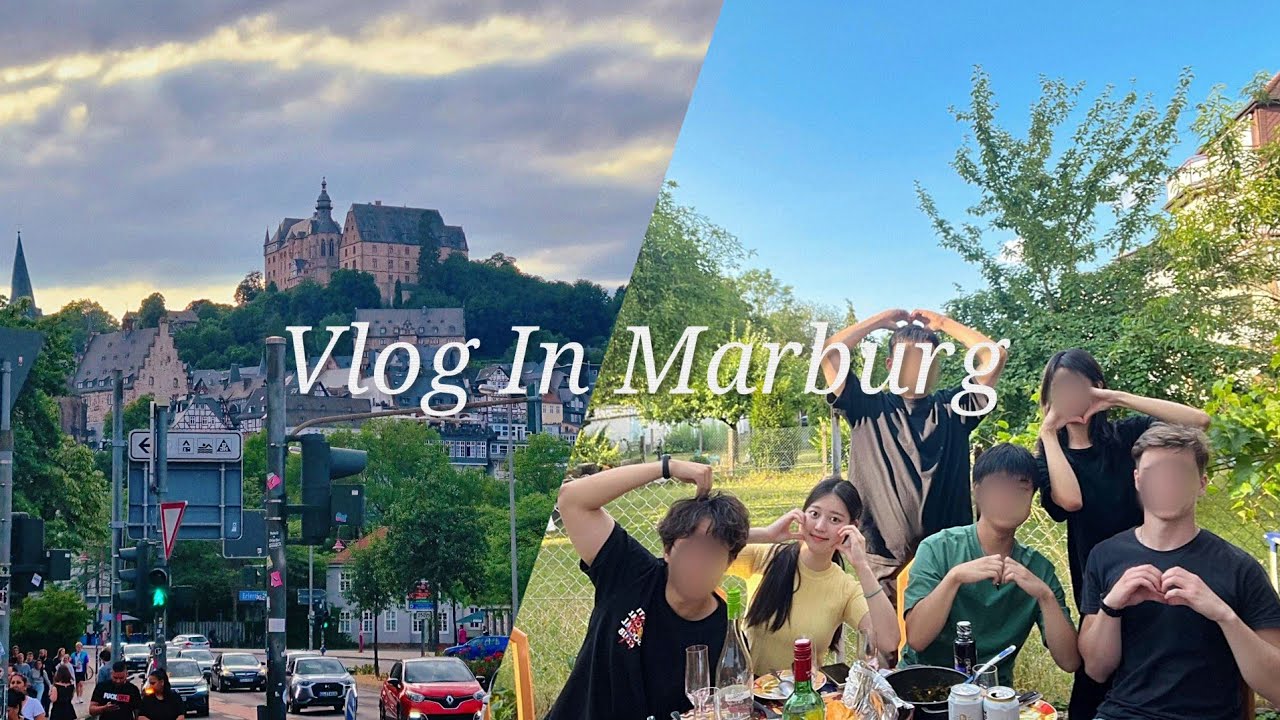 🇩🇪독일 방문학생 일기 in 마부르크 / 먹고 마시고 연애하고 노는.. (오버슈타트맛집/멘자/베르다/판트/수영장) freemover vlog in Marburg, Germany🇩🇪