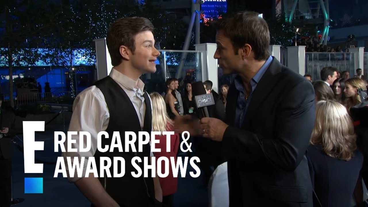 Крис Колфер на красной дорожке | E! People's Choice Awards