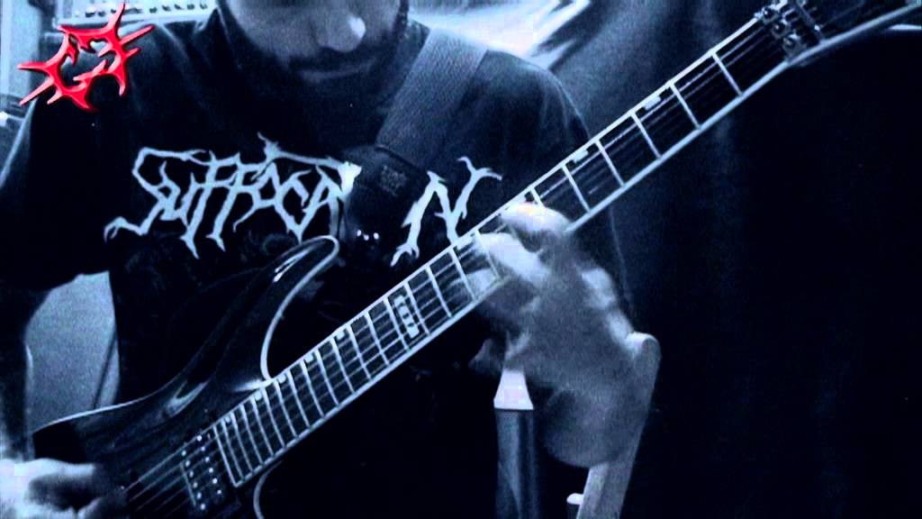 Cerebral Effusion - New song 2013 - Guitarcam