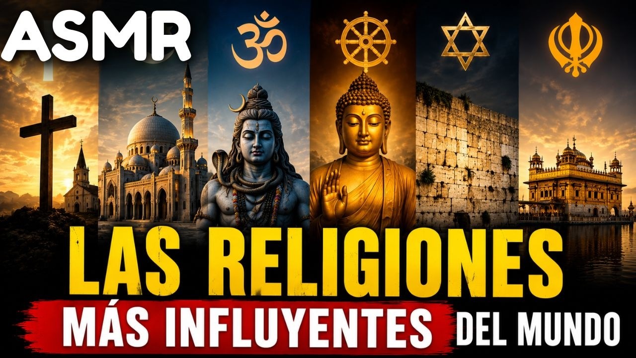 ASMR | Las 10 Religiones Más Influyentes Del Mundo