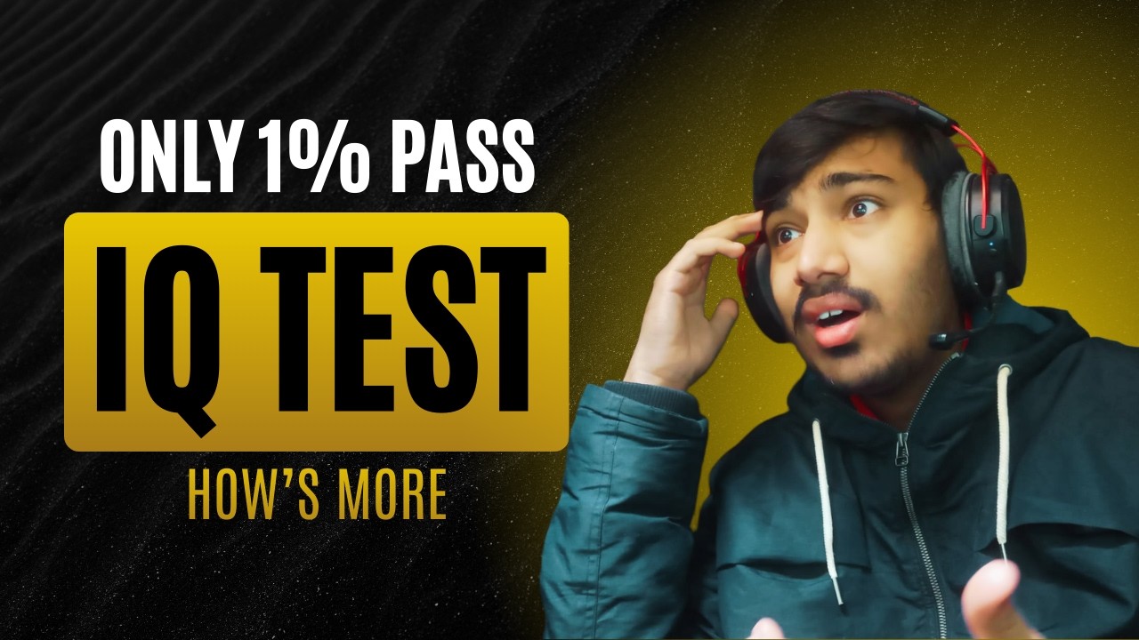 Only 1% People can solve this IQ Test?