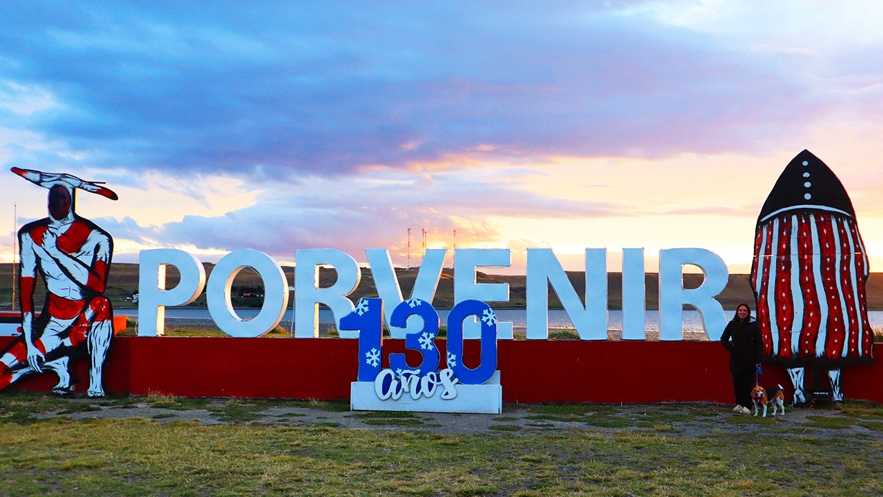 LA CAPITAL CHILENA EN TIERRA DEL FUEGO  - PORVENIR , Donde la gente solo sabe Amar - VanLife T2/C29