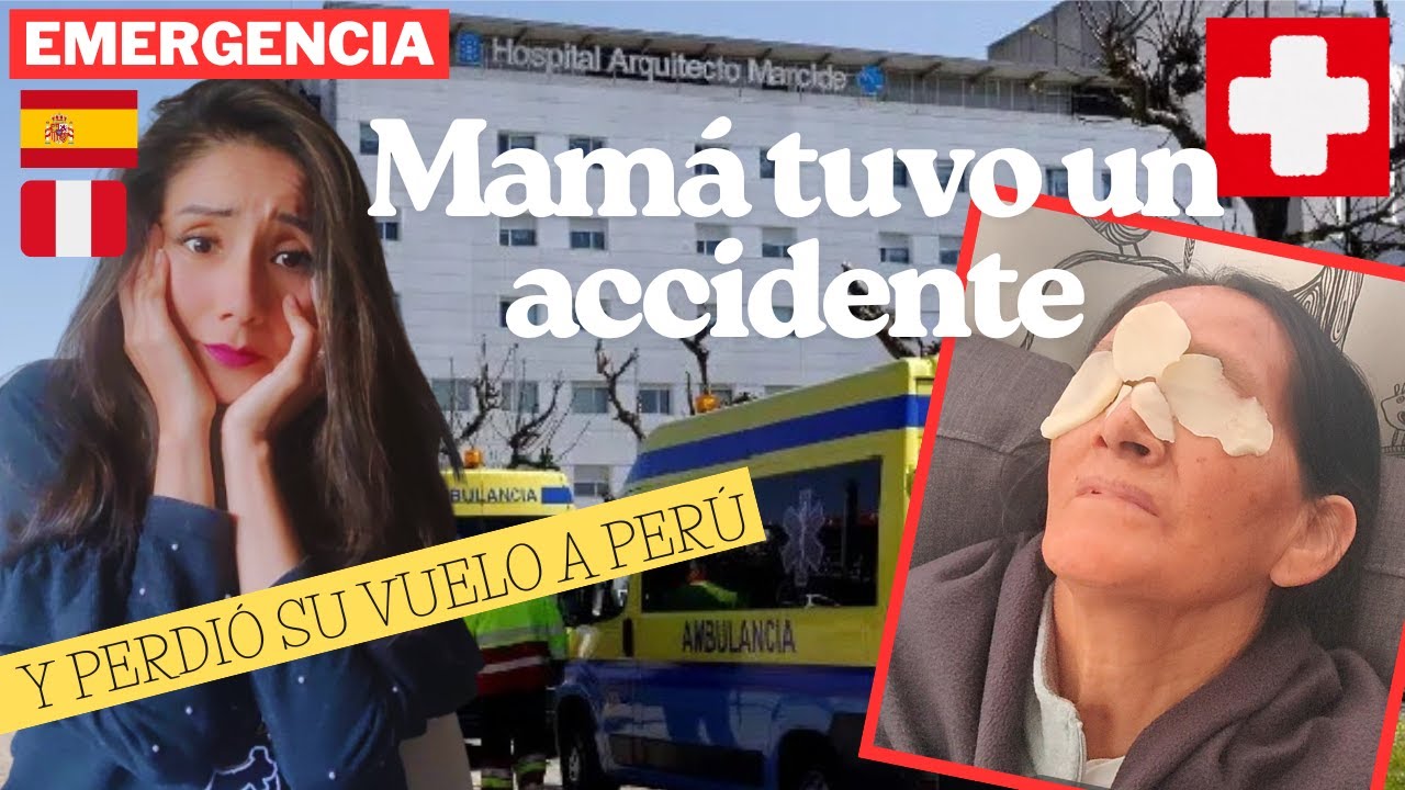 🇵🇪🇪🇸 UN ACCIDENTE LE HIZO PERDER A MI MADRE, SU VUELO A PERÙ -  ✈️🏡. RECUPERANDOSE 🙏