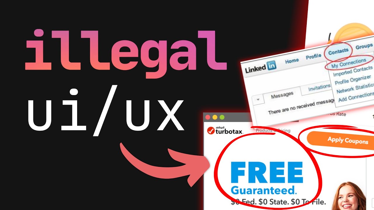 Some people are using UI/UX for evil.