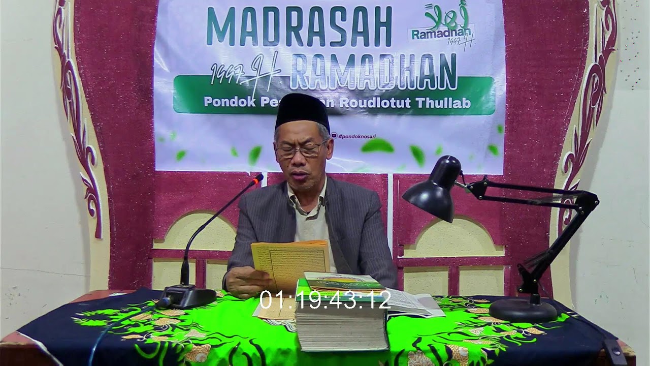🔴[LIVE] KAJIAN KITAB RISALATUL MUAWANAH || KH. AKHMAD SAID ASRORI