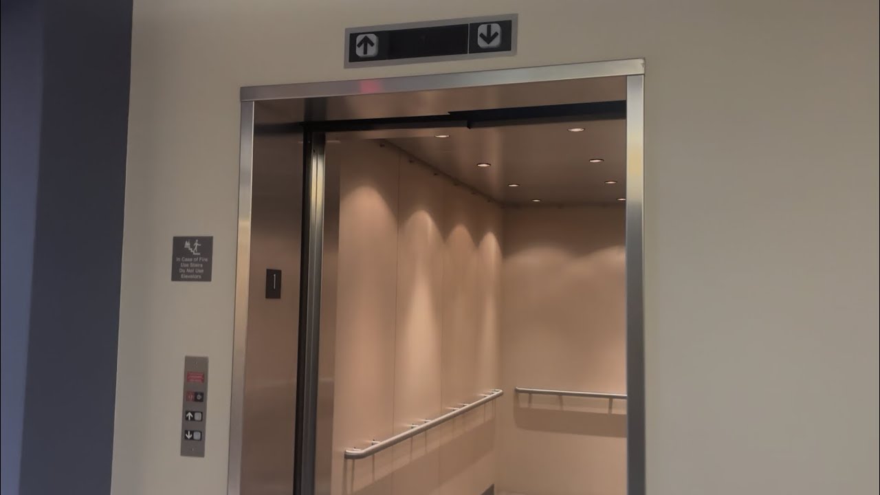 Big ThyssenDover Impulse Elevator at Lincoln Hall at Cornell University