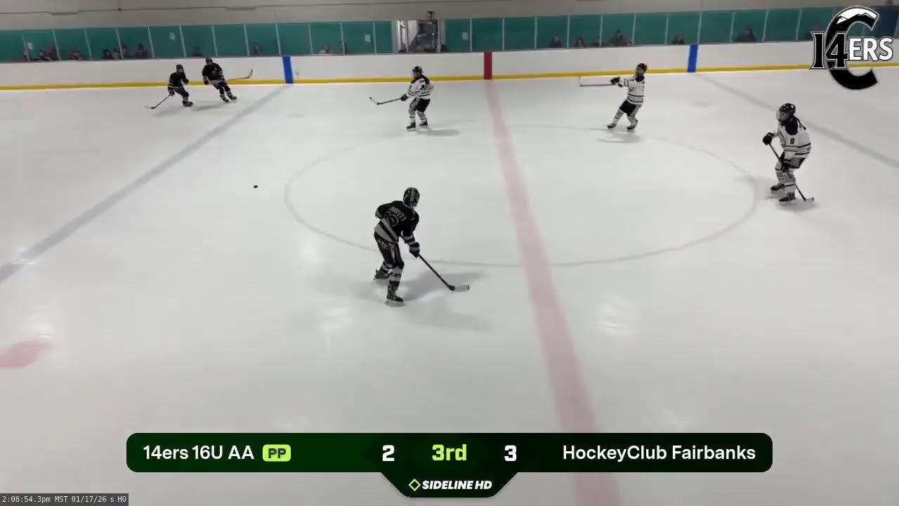 14ers 16U AA @ HockeyClub Fairbanks (2026.01.17)