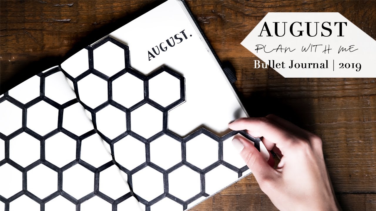 PLAN WITH ME | AUGUST 2019 Bullet Journal Setup
