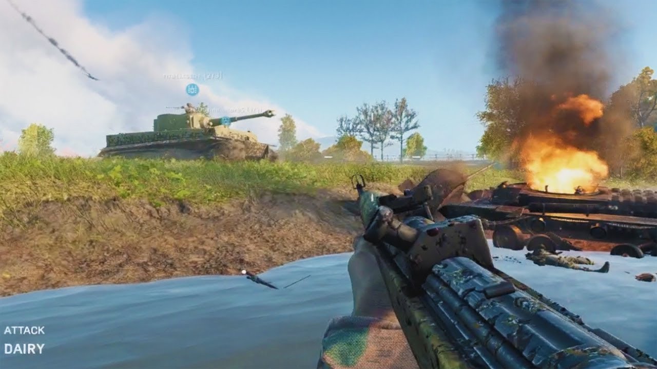 Battlefield 5 - Panzerstorm Infantry Gameplay