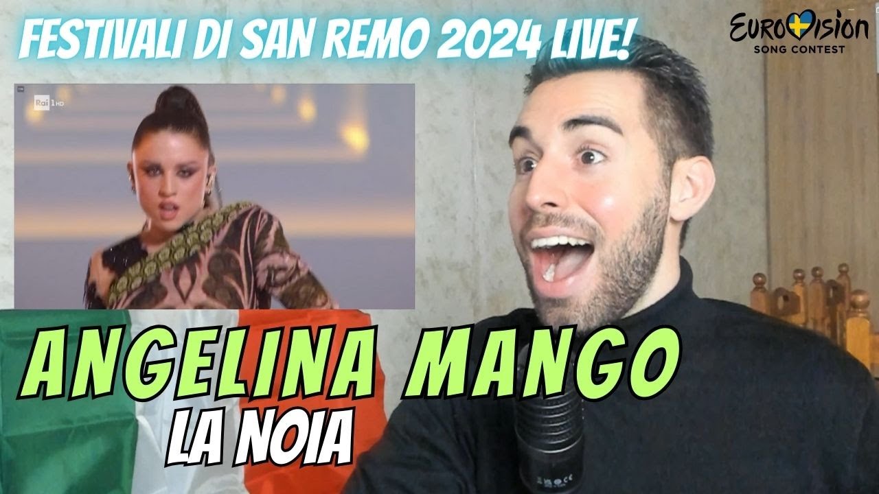 SPANISH REACTS 🇮🇹 ANGELINA MANGO 