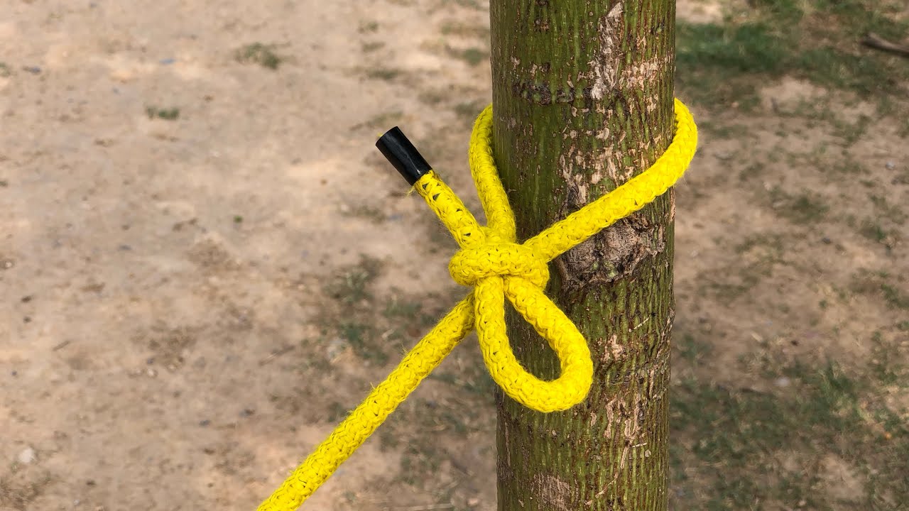 2 Simple Basic Knots Needed In Everyday Life 👍