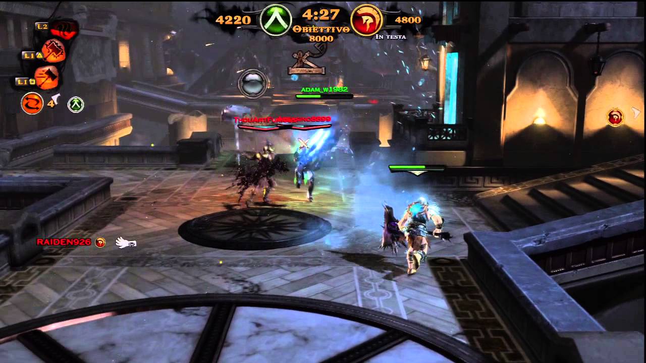 God of War: Ascension - Online Multiplayer Match #6: 12 Kill Streak - 0 Deaths (Win)