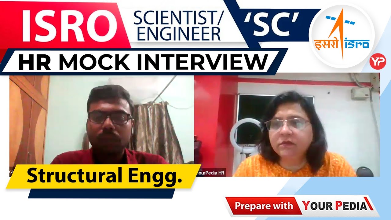 HR Mock Interview for ISRO Scientist-C | ISRO-SAC|  Start interview Guidance with YourPedia