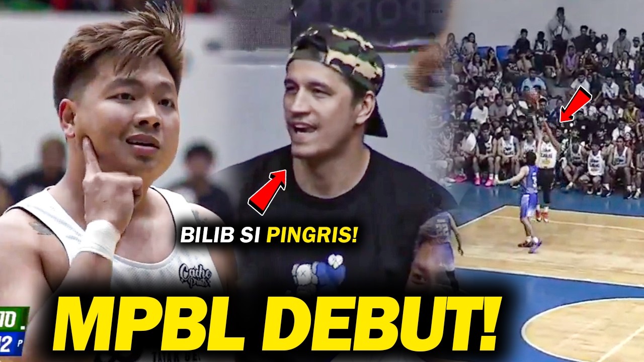 MALUPITON MPBL DEBUT! Hype na Hype ang Crowd Kay Malupiton Napangiti na lang si Marc Pingris!