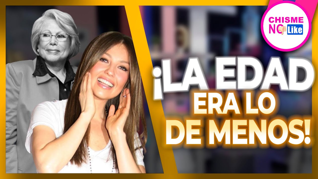 REVELAN QUE LA MADRE DE THALÍA APOYABA LA RELACIÓN CON ALFREDO DÍAZ ORDAZ -Chisme No Like