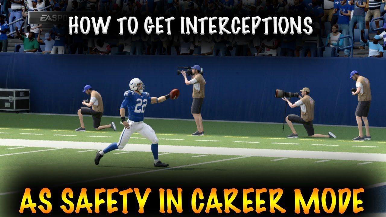 How To Get Interceptions As A Safety In Career Mode - Madden NFL 20 Tips