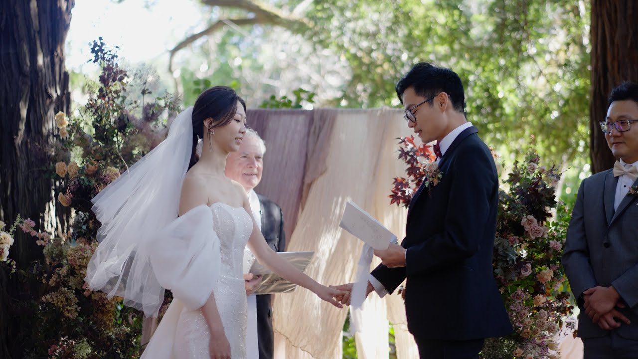 Napa Valley Beringer vineyards wedding