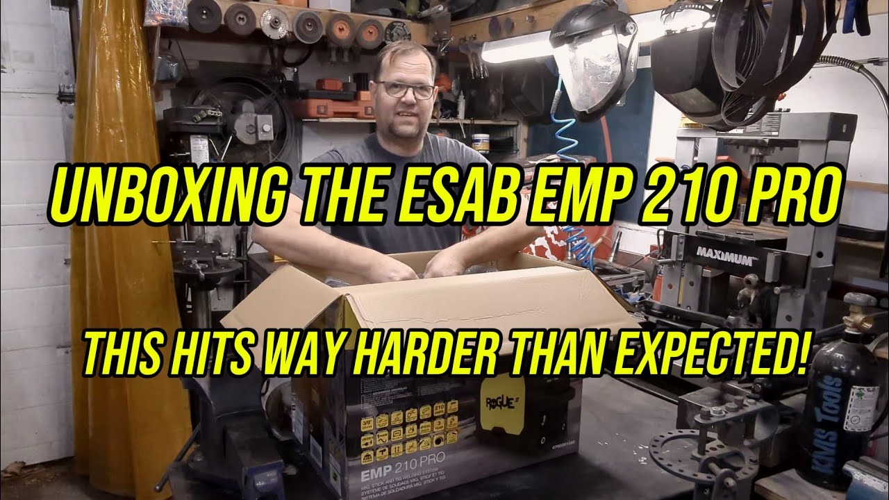 This Welder SLAMS: ESAB EMP 210 Pro Unbox and Test