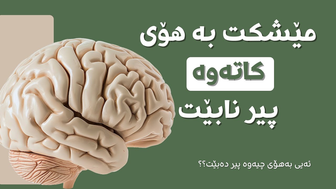 مێشکت بە هۆی کاتەوە پیرنابێت.