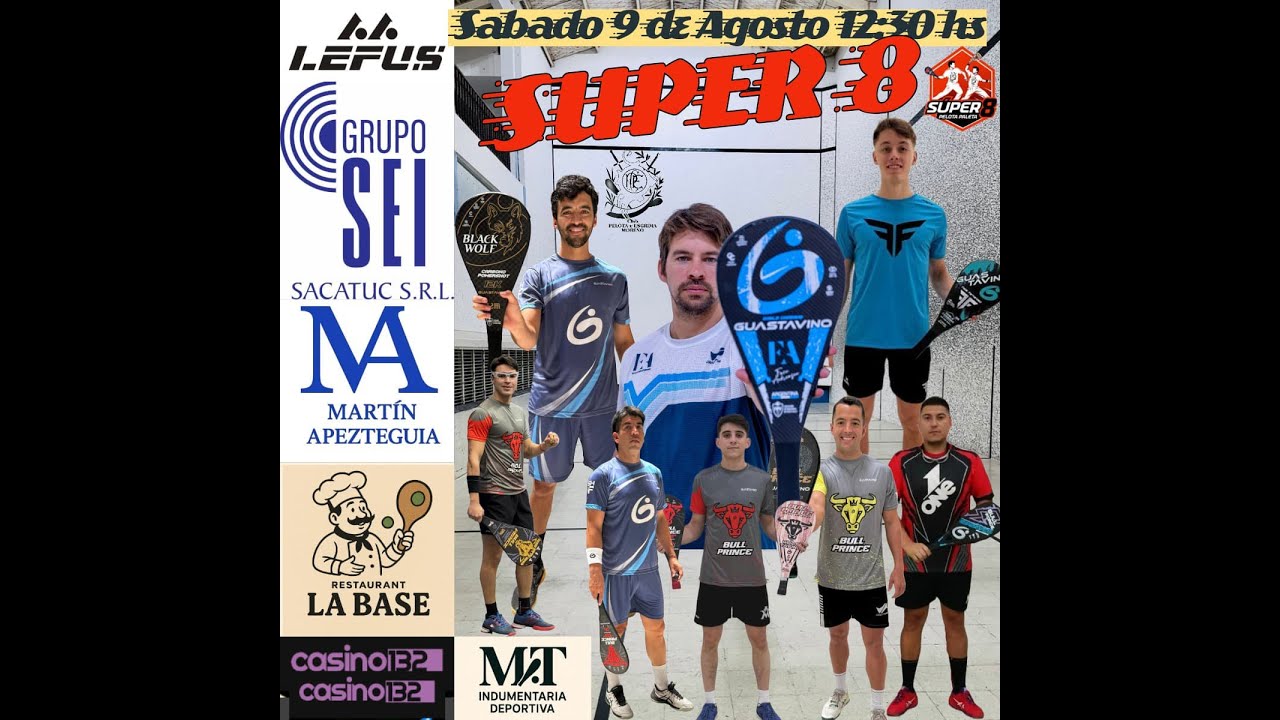 Club Moreno Torneo SUPER 8 Edicion 1ra Fecha: 09-Ago-2025 FINAL