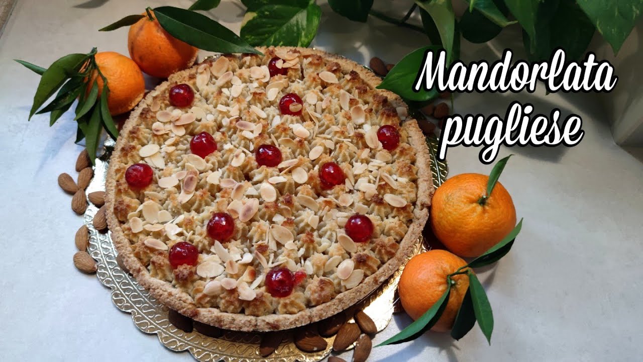Mandorlata pugliese - ricetta tradizionale natalizia - Sfizi & Delizie