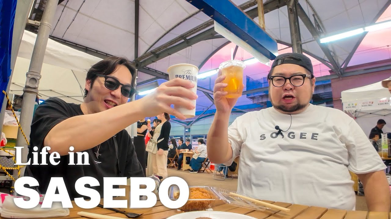 【駅×食×音】佐世保駅のホームがビアホールに！第４回ビアホーム in 佐世保駅 // させぼ暮らし
