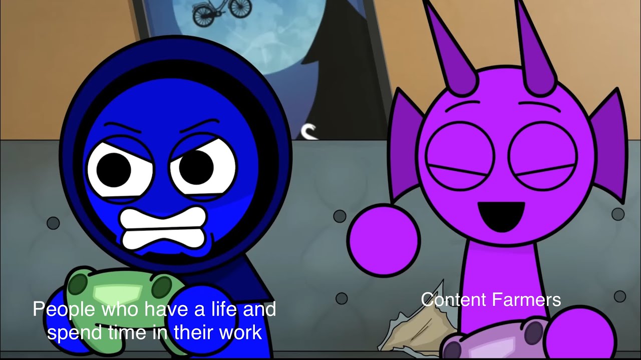 Scenes from Sprunki gametoons I think are weird/funny #4