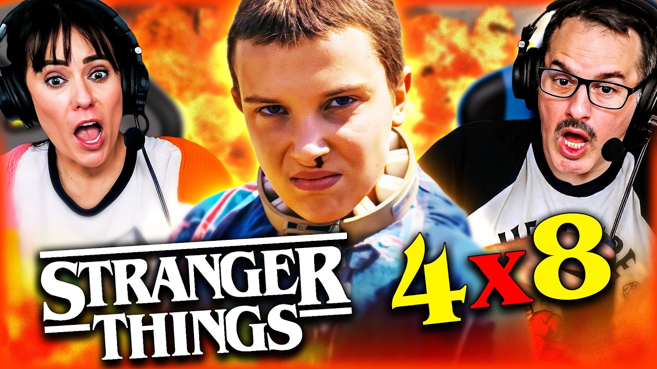 STRANGER THINGS Season 4 Episode 8 REACTION!! Netflix | Vecna | Millie Bobby Brown | Sadie Sink