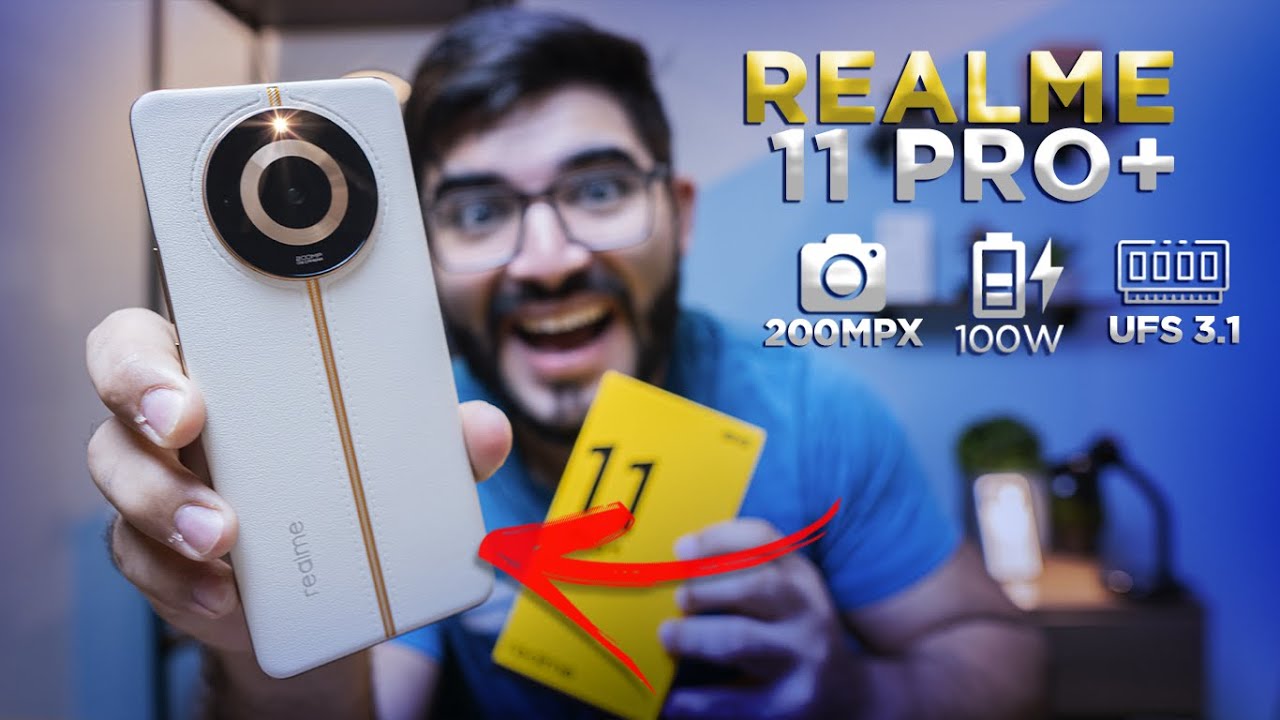 CHEGOU! O Smartphone MAIS BONITO e COMPLETO da Realme! 11 Pro+! Vai bater o Galaxy A54 e X5 PRO?