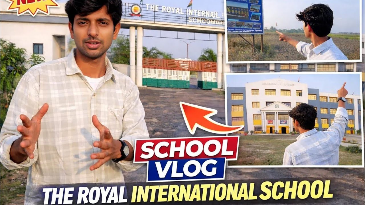 The Royal International School 🏫 inauguration Ceremony🎈 Lakhnaura@TheHamidLife