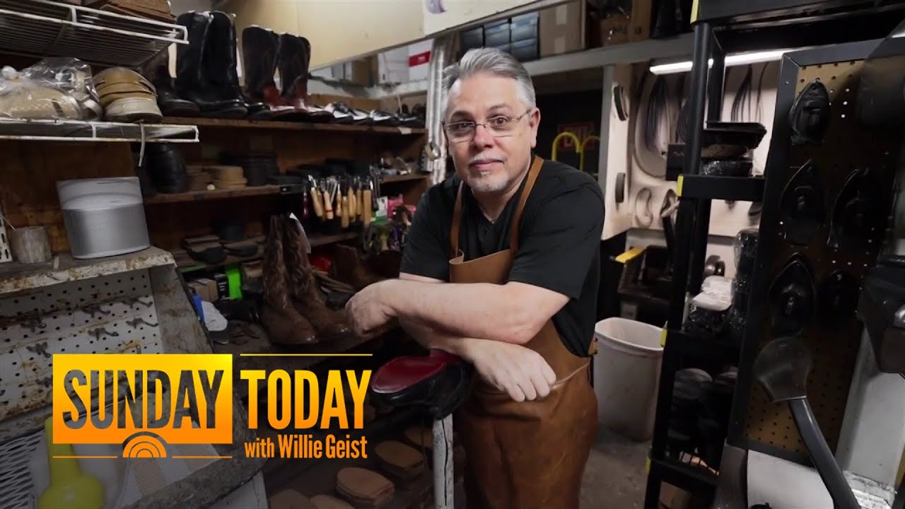4th generation shoe cobbler becomes viral TikTok sensation