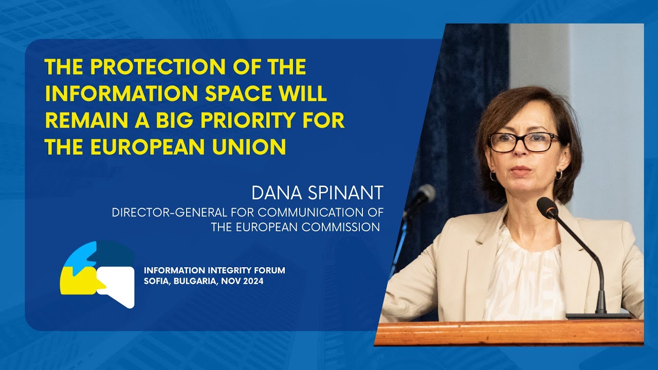 The European Democracy Shield | Dana Spinant opening speech at SIIF 2024