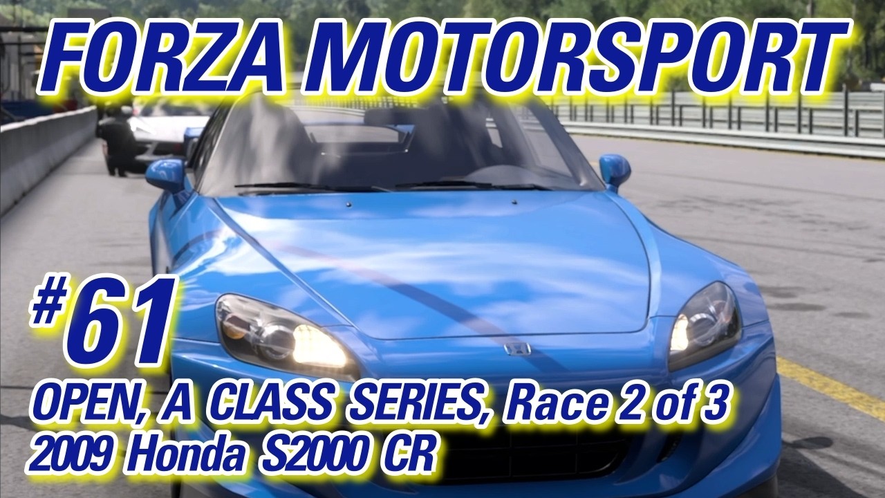 Battling a Testy Field with the 2009 Honda S2000 CR in Race 2 of the Open Class A Series Tour