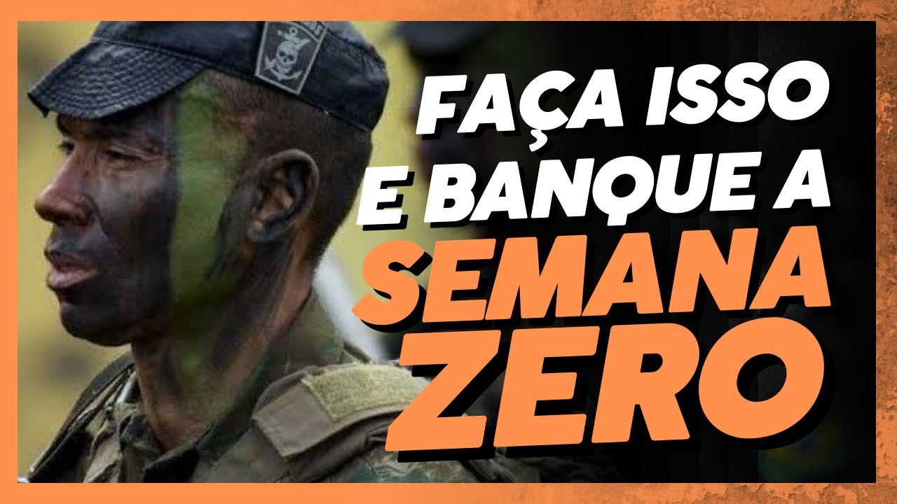 Como não tocar o sino ainda na Semana Zero do seu curso operacional