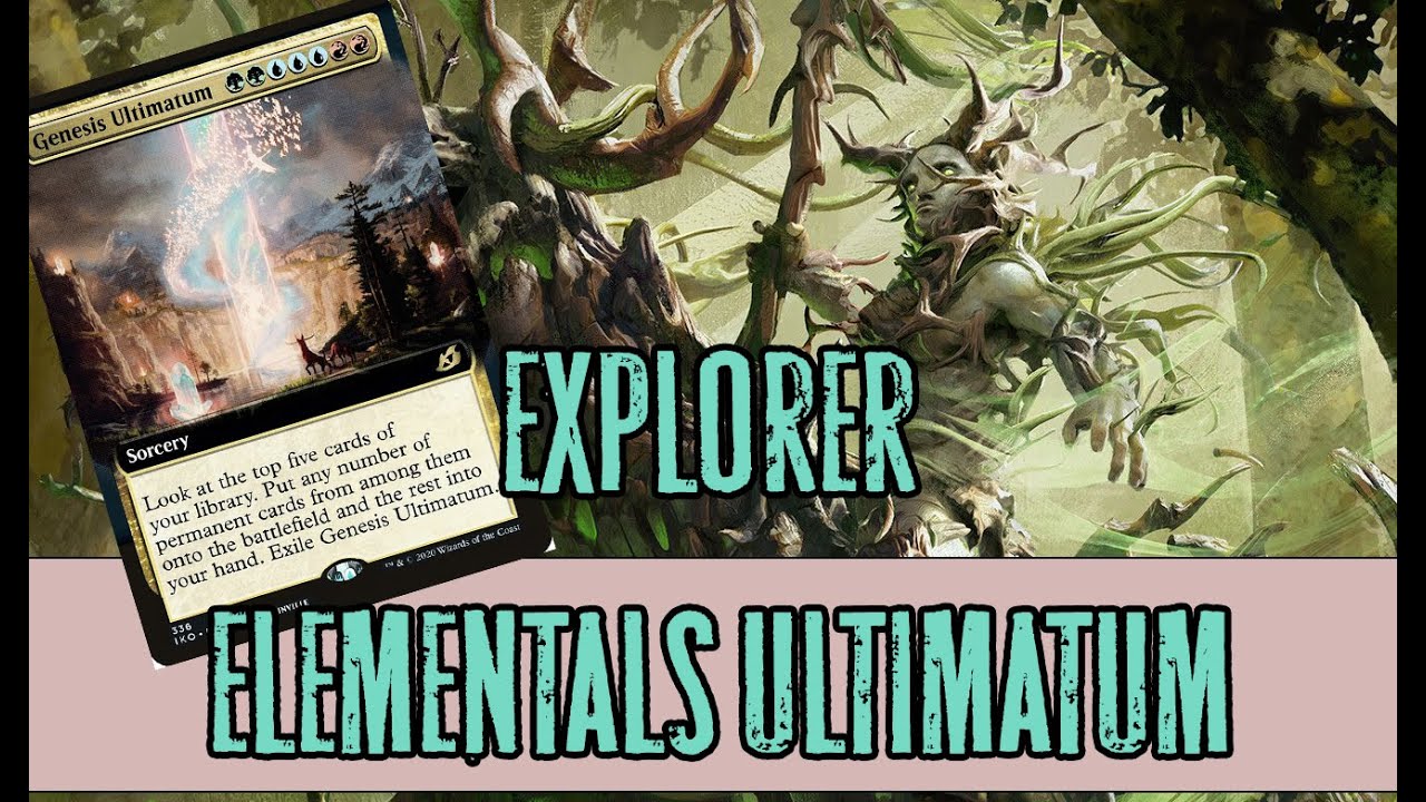 Исследователь! Ультимативные Элементали! MTG Arena Explorer Ultimatum Elementals !