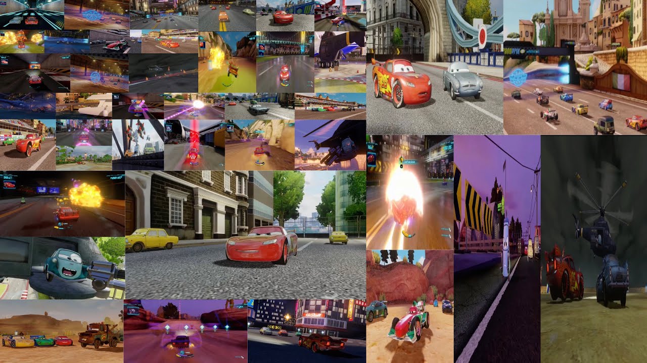 Cars 2 The Video Game Lightning McQueen on Full Game Walkthrough