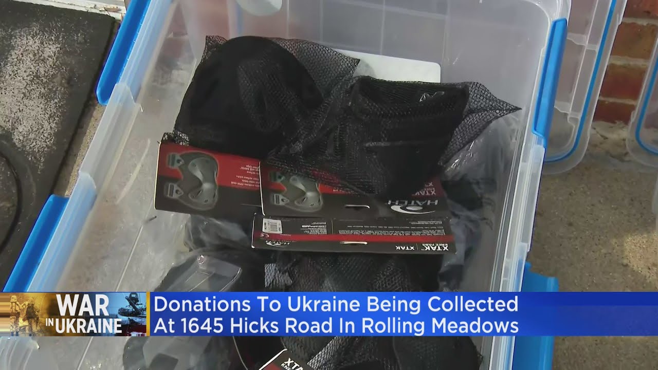 Donations For Ukraine Being Collected In Rolling Meadows
