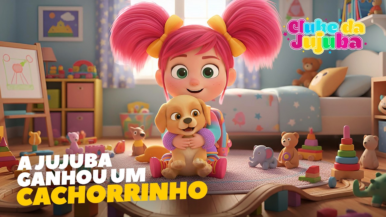 A Jujuba Ganhou um Cachorrinho | Músicas Infantis | Clube da Jujuba