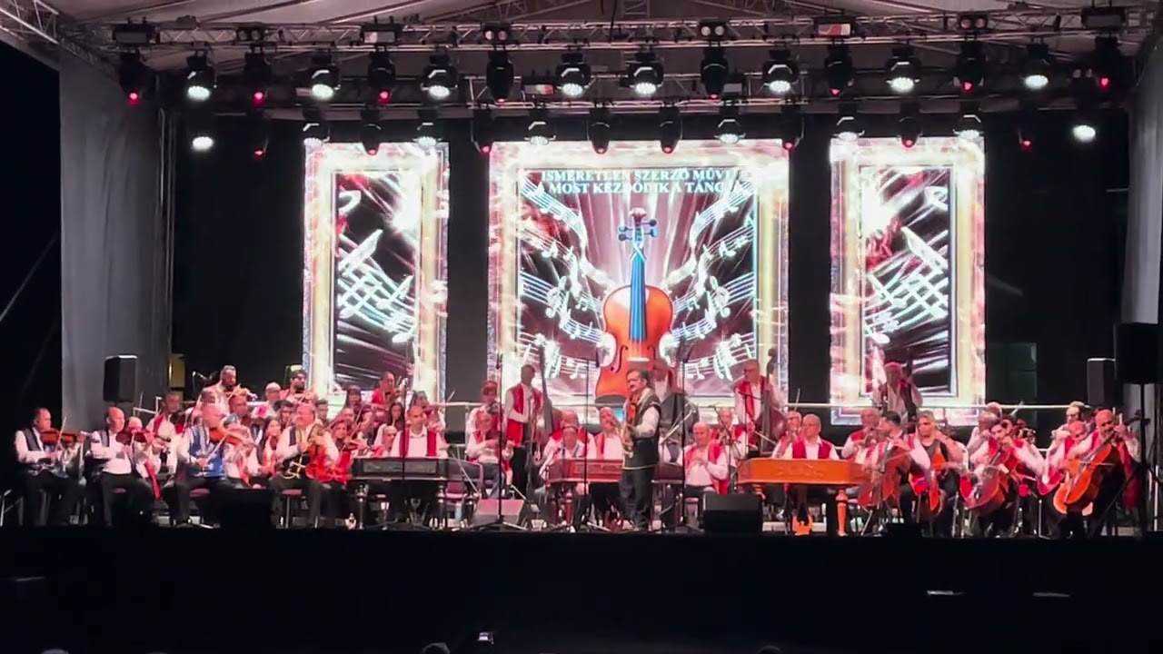 100 TAGÚ CIGÁNYZENEKAR - Most kezdődik a tánc  + Finálé - élő koncert Live 2025.07.05.