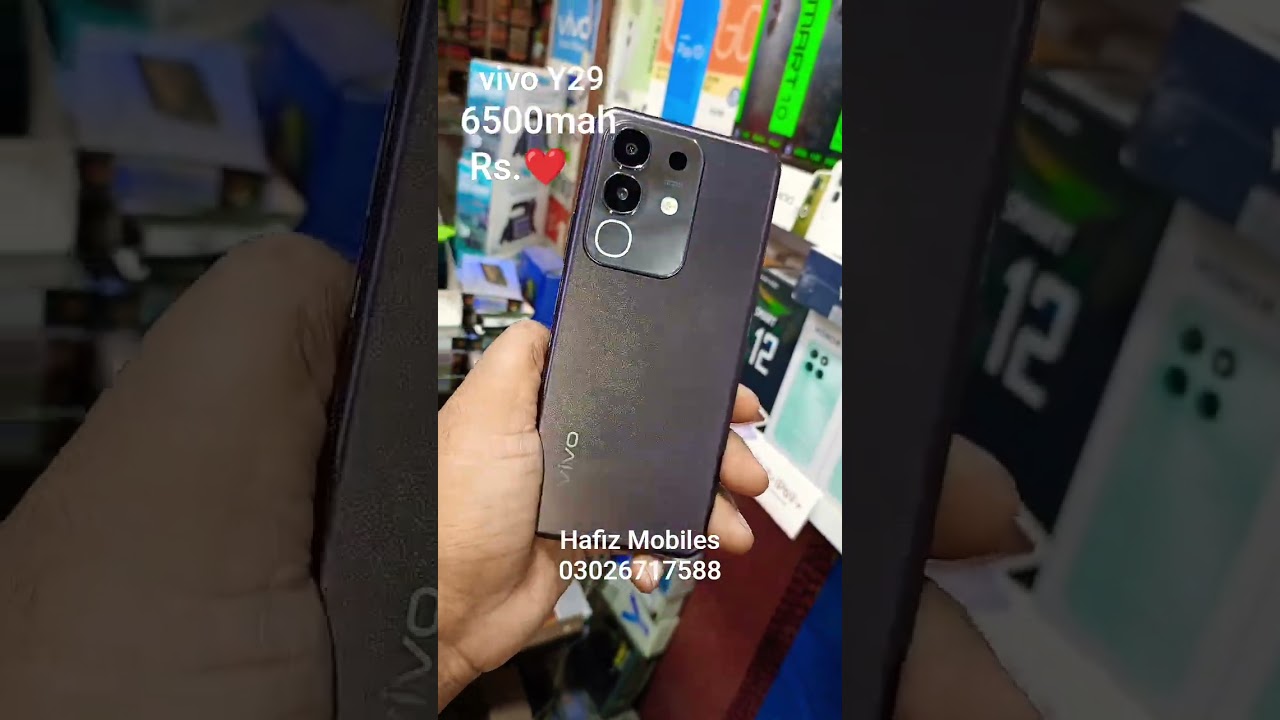 vivo Y29 #6500mah##44wattHafizmobile #audio 03026717588viral