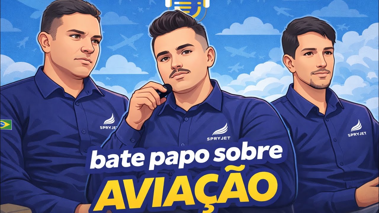 #02 - ✈️ Bate-papo sobre aviação | SpryJet Negócios Aeronáuticos