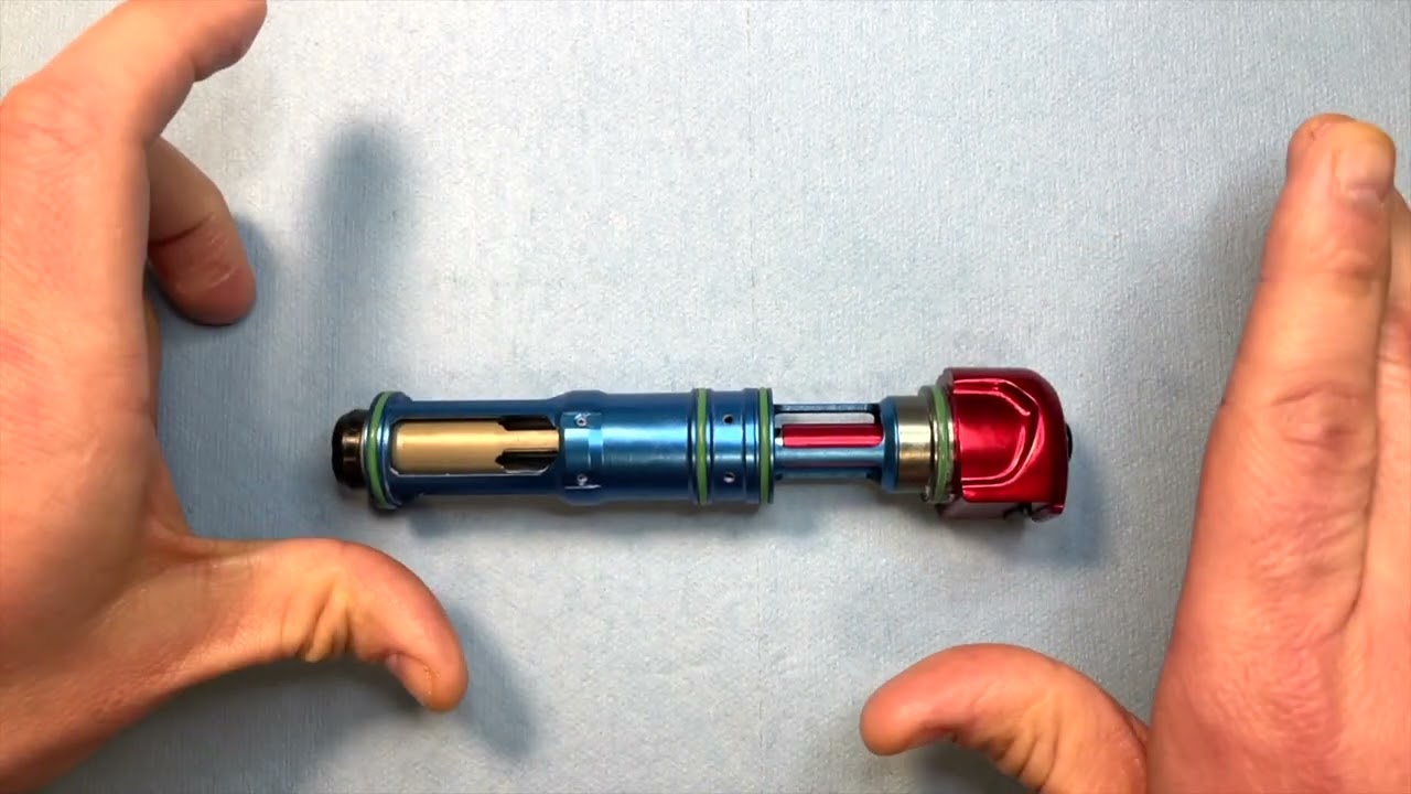 How do you fix a leaking coming out of the grip frame in your DSR+?