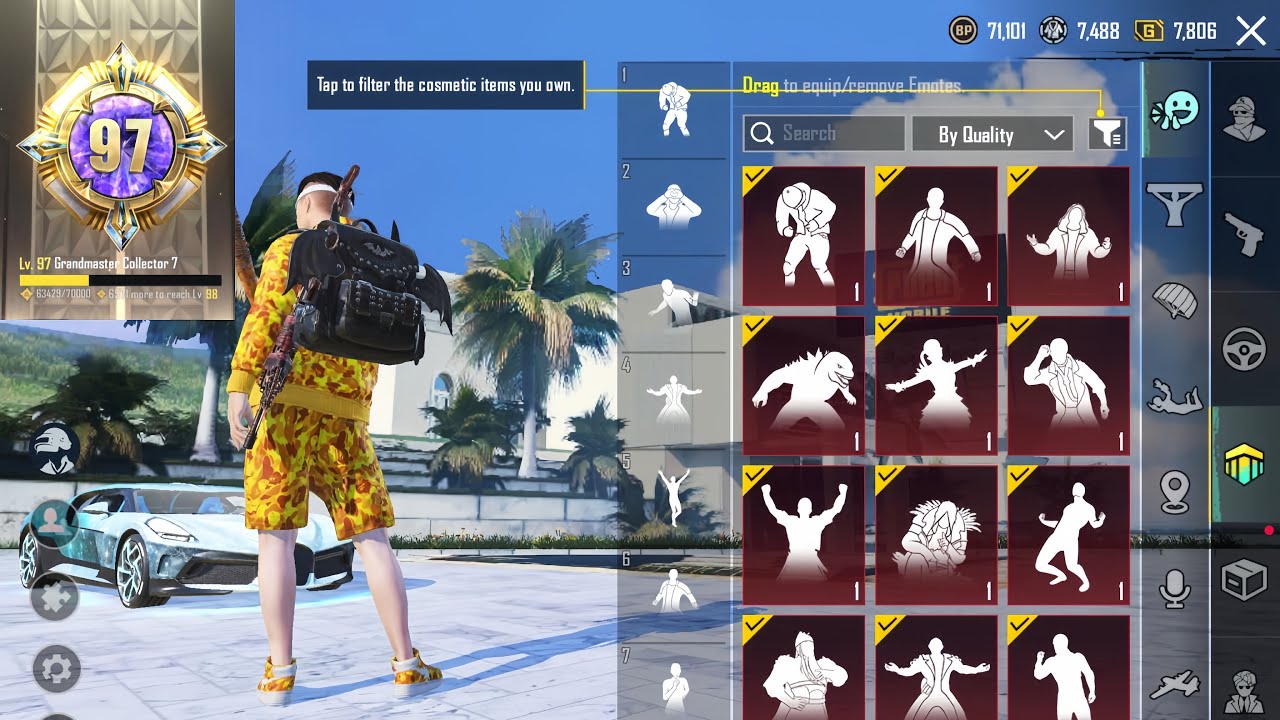96 Collection Level Account | PUBG MOBILE | World Best Account 