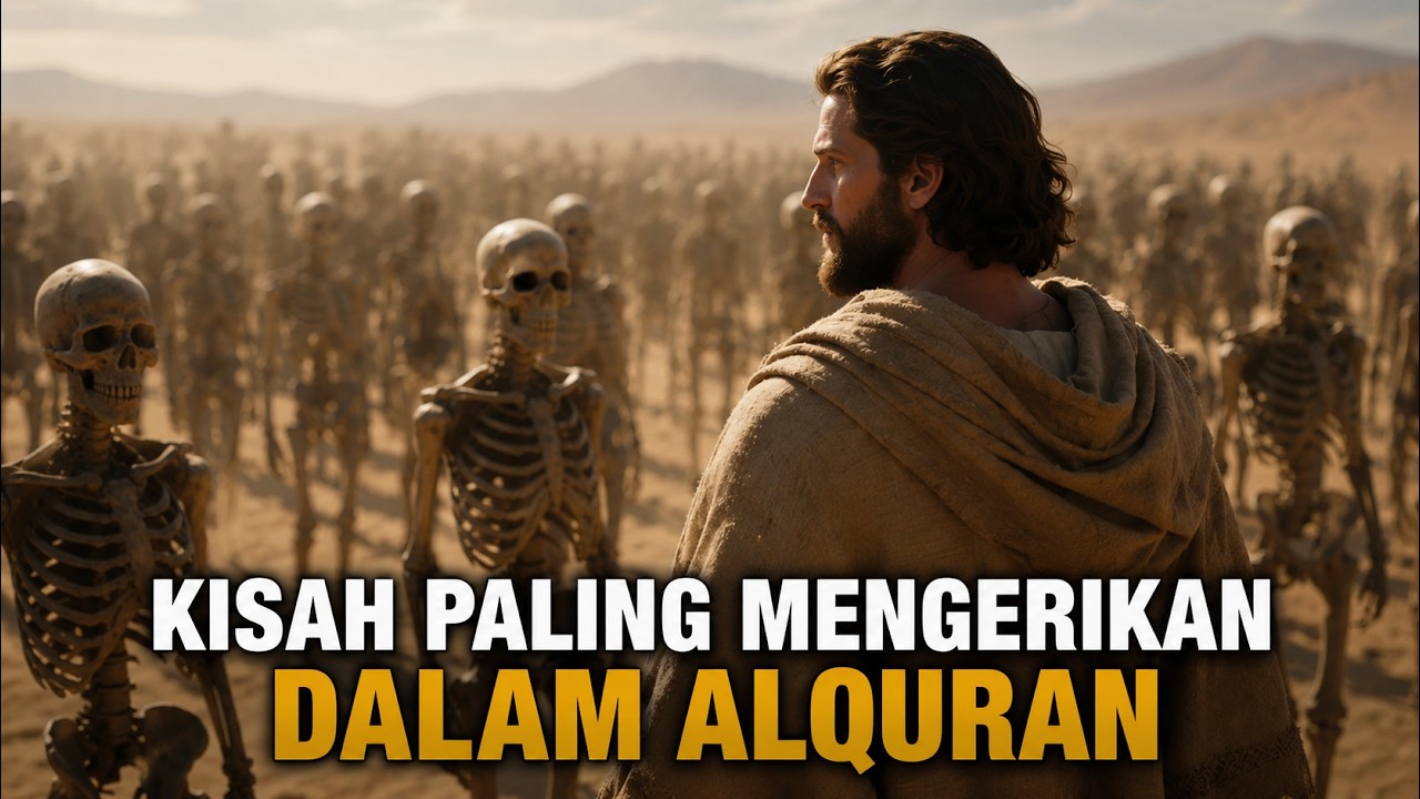 ᴴᴰ Kisah Nabi Hazqil: Ribuan Mayat Hidup Kembali di Lembah Kematian | Kisah Misteri Al-Qur'an
