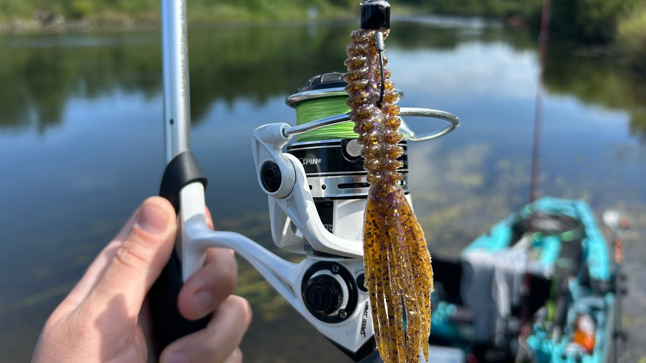 Ned Rig TUBE catches TONS of Smallmouth! Kalamazoo River Smallmouth Fishing