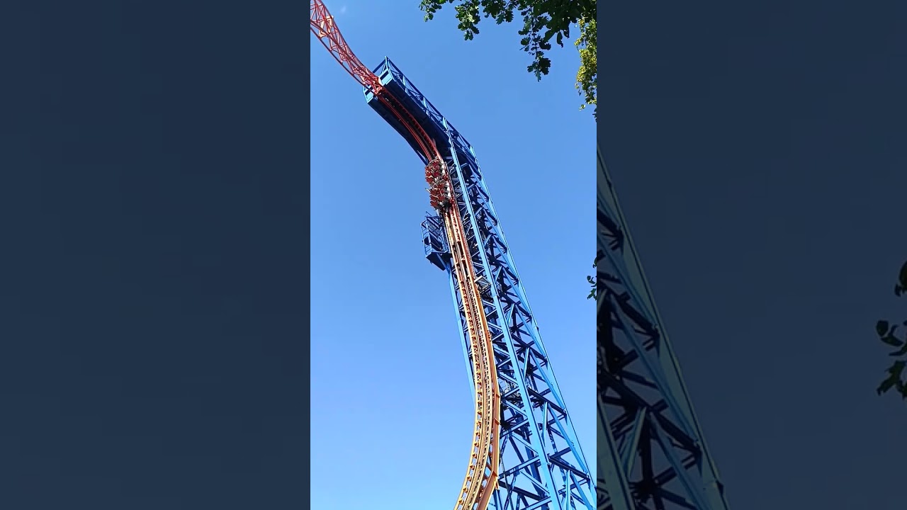 H&ouml;chste &Uuml;berkopfachterbahn im Skylinepark! Richtig krasses Teil 😝