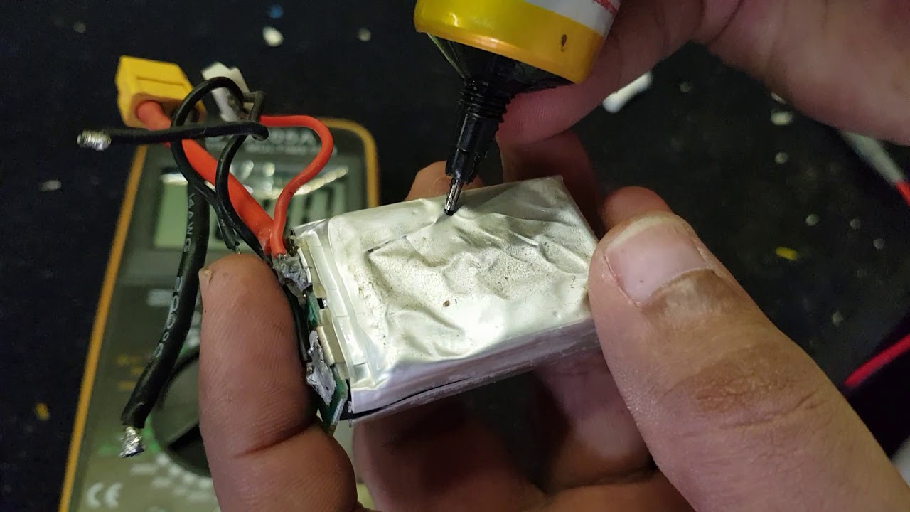 Puffed Lipo Cell Easy Fix