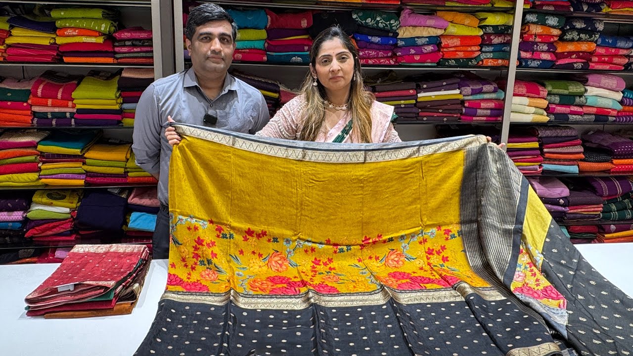 Exclusive Banarasi Saree Collections from Ratan Silks | Biggest Showroom at Bangalore Hanumanthnagar